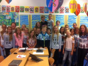 Groep 7a van Het Baken in Werkendam