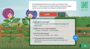 verhaaltjessommen in rekentuin