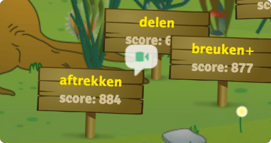instructie in Rekentuin
